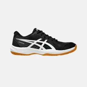 Asics Upcourt 6 Men's Badminton Shoes - Black/White
