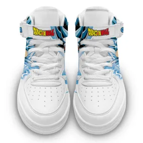 Gogeta Sneakers Air Mid Custom Dragon Ball Anime Shoes