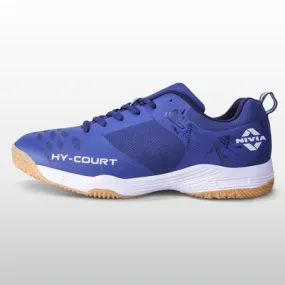 Nivia Hy-Court 2.1 Badminton Non Marking Shoes (Blue)